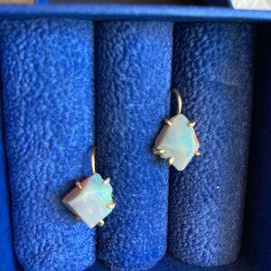 Variance Objects Australian Opal hook earrings